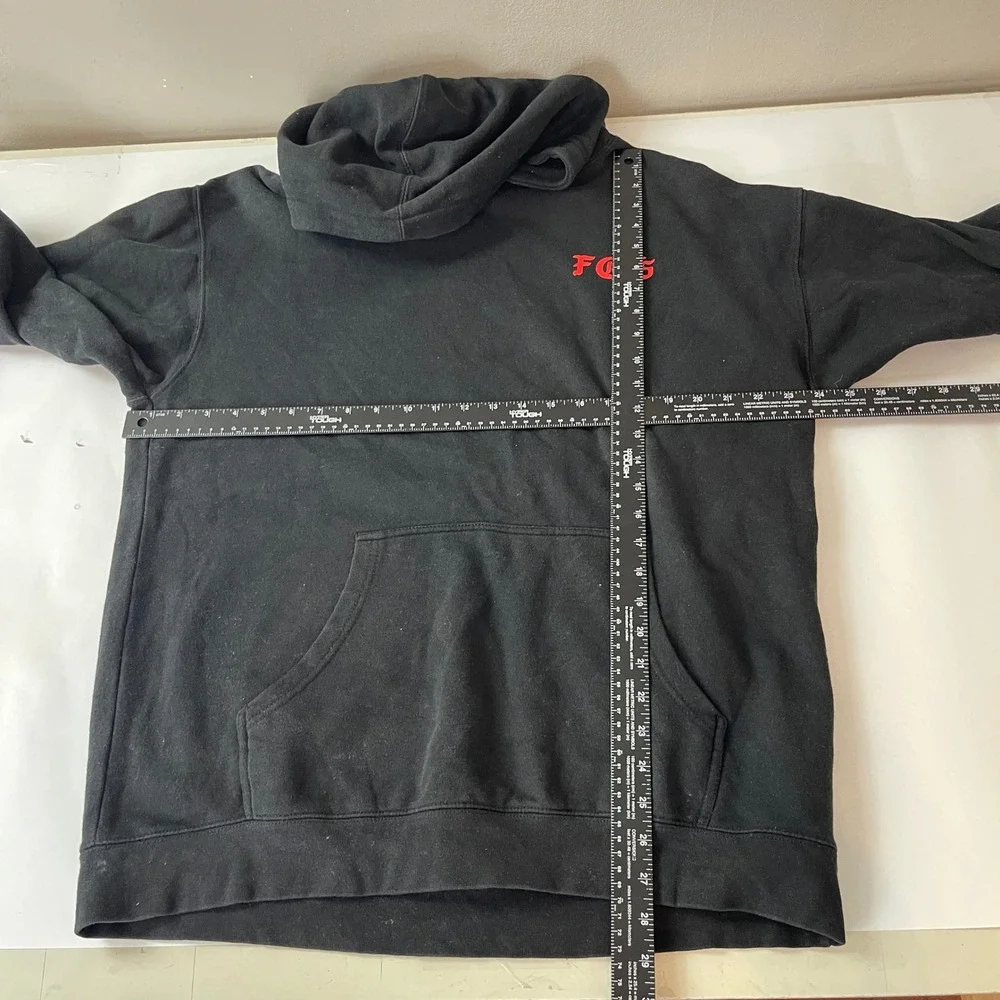 Forward Observations Group Hoodie Mens Large Black Be Seeing You Skull Tactical